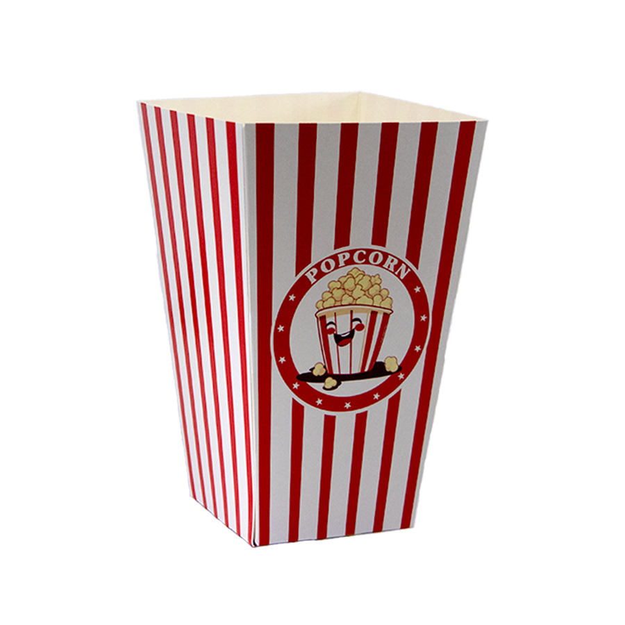 OPAKOWANIE POPCORN ŚREDNIE 85x85x207 (DNO AUTOMATYCZNE) (7483)